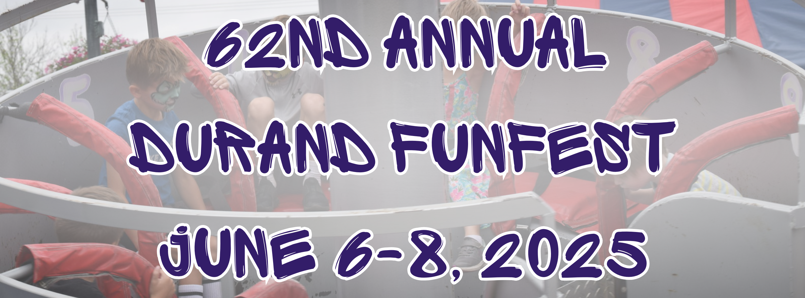 62nd Annual Durand Funfest flier