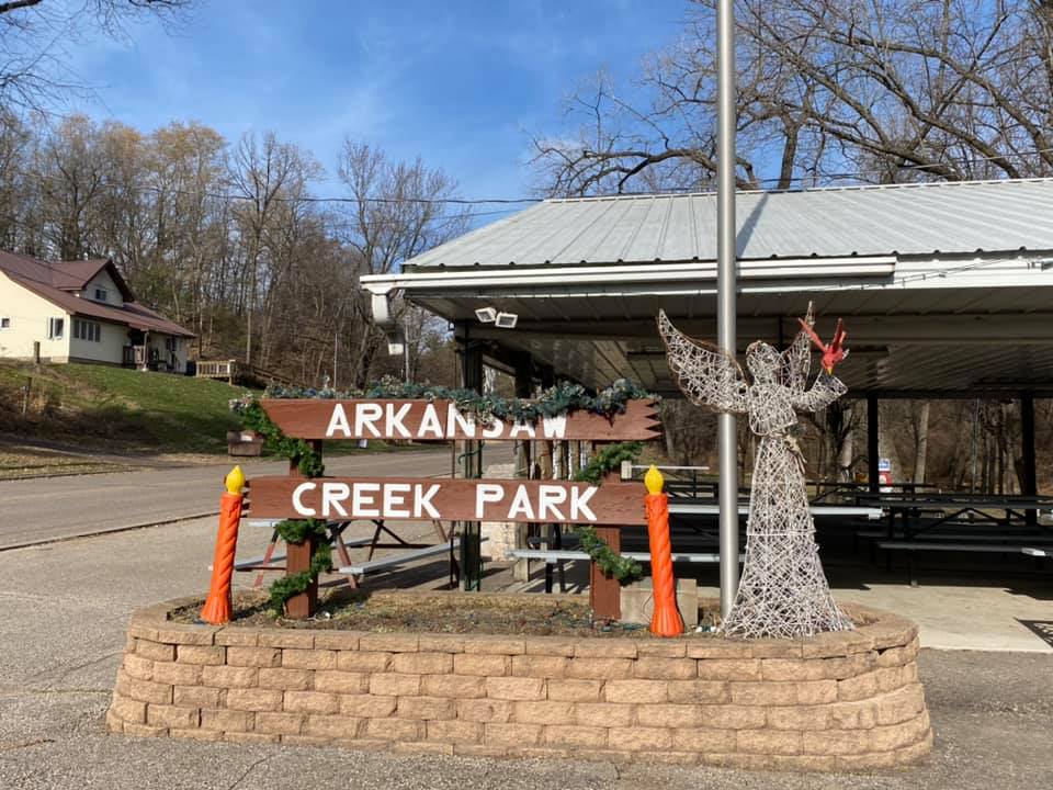 Arkansaw Creek Park Sign
