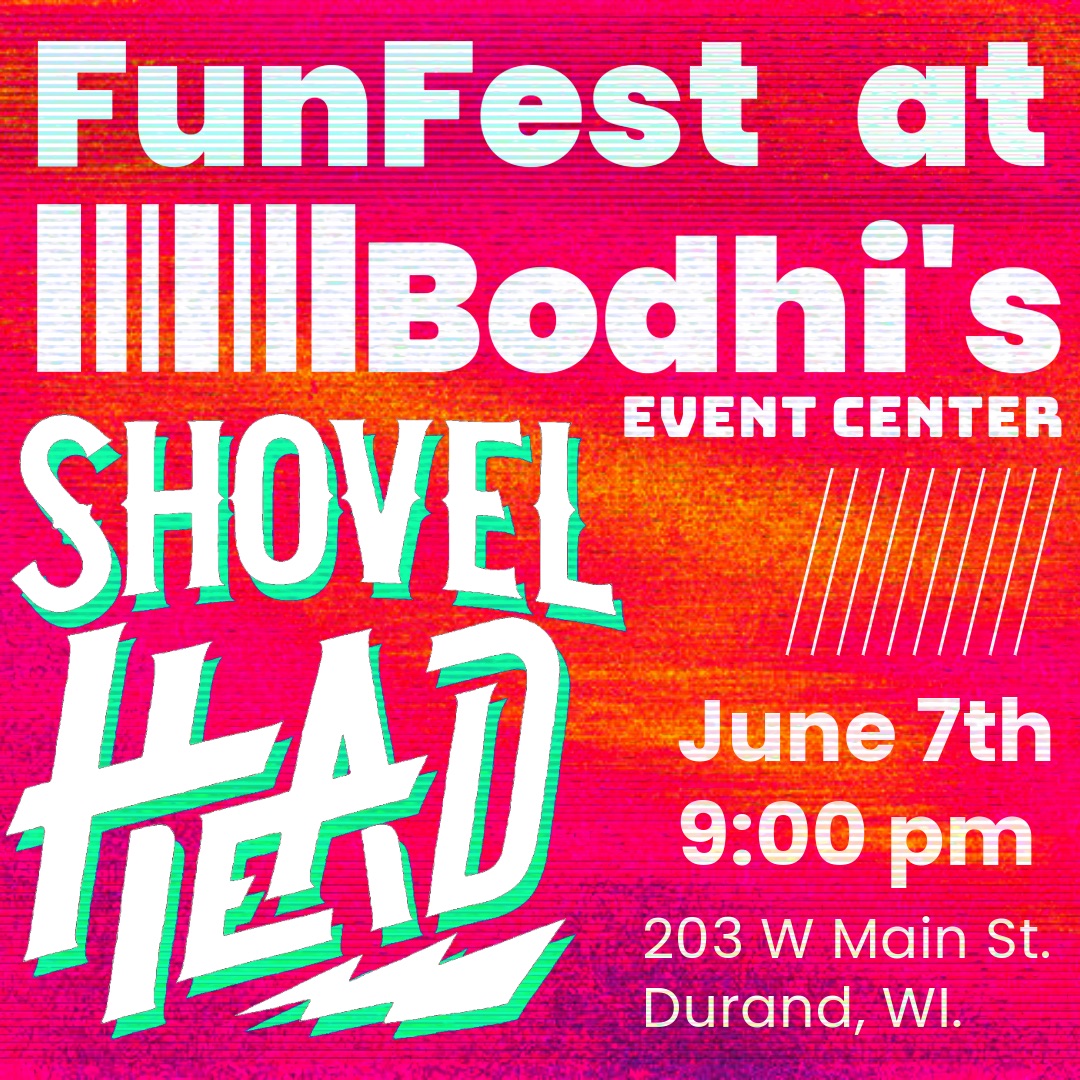 A flier for Funfest at Bodhi's Event Center